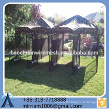 Large outdoor strong hot sale new fashionable folding dog kennel/pet house/dog cage/run/carrier